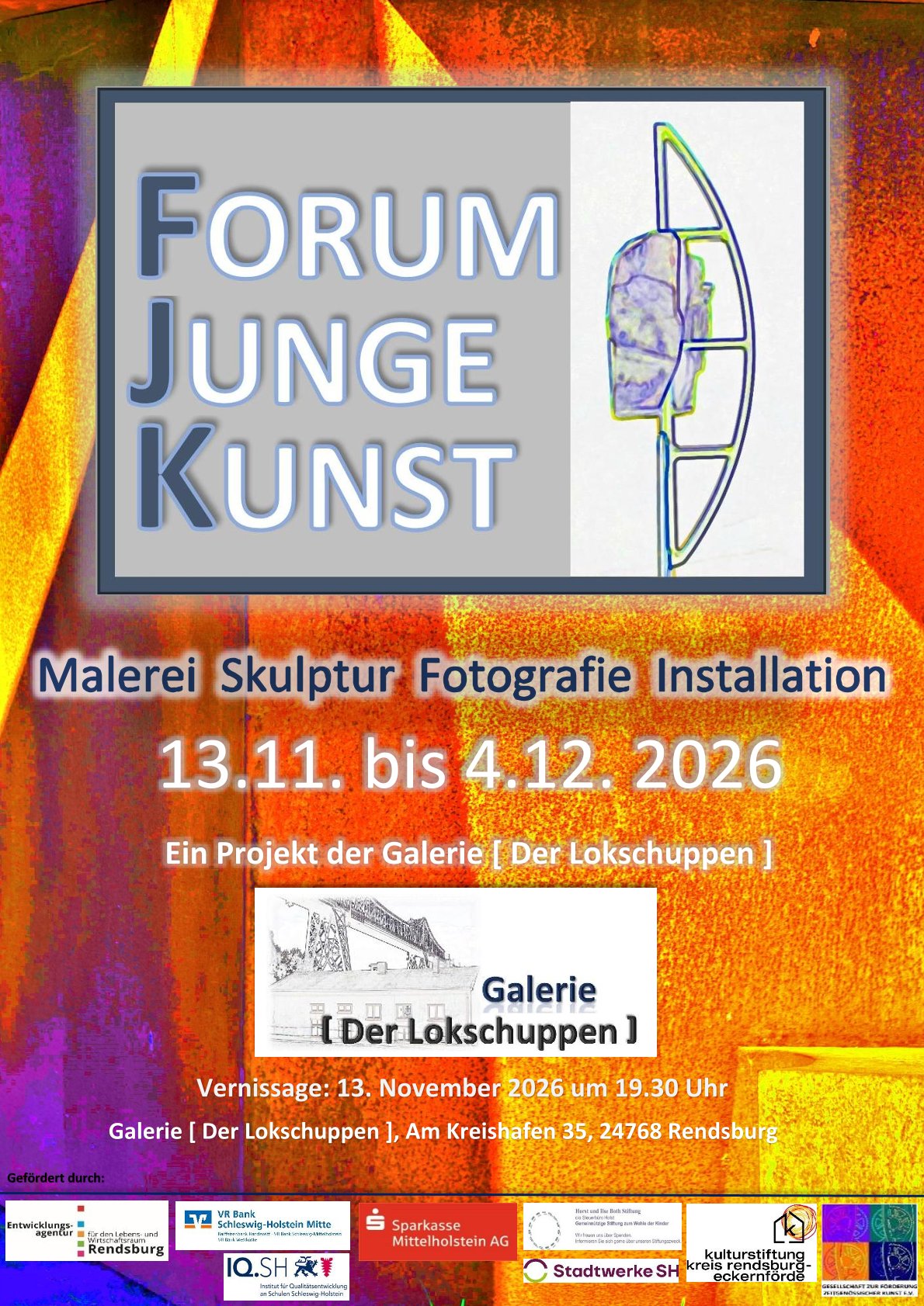 Forum Junge Kunst 2026 Plakat