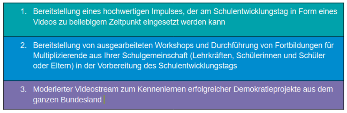 Was bieten wir?